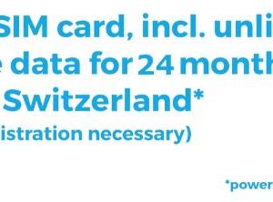 Reolink SIM Card Sunrise unlimited data plan 24 month | Waffenglauser.ch