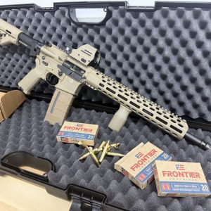 Selbstladebüchse Schmeisser AR15 M4FL .223 Rem  FDE inkl. 500 Schuss .223 Rem Frontier | Waffen Glauser AG