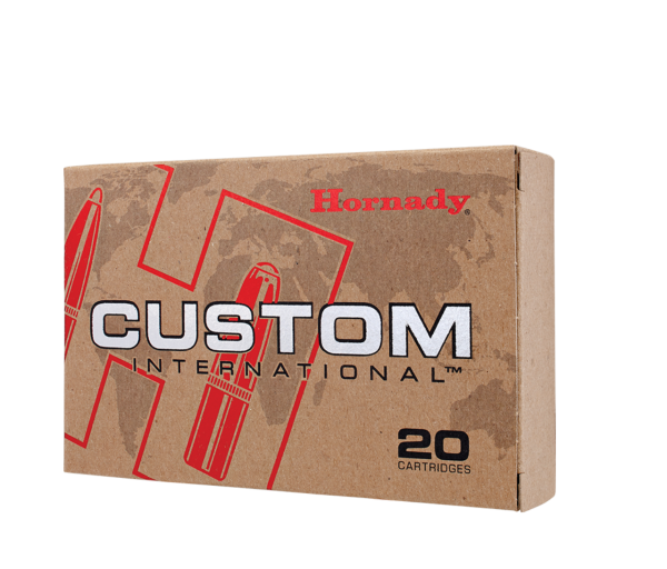 MUNITION HORNADY CUSTOM INTERNATIONAL 8X57 JS 195 GR INTERLOCK (20) | Waffen Glauser AG