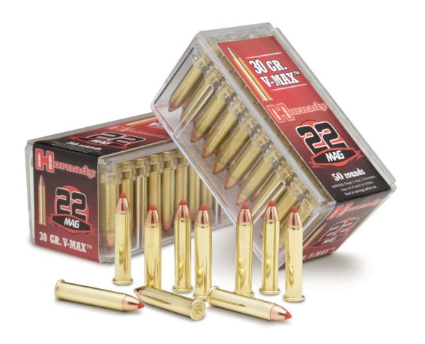 MUNTION HORNADY VARMINT EXPRESS 22 WMR 30 GR V-MAX (50) | Waffen Glauser AG