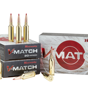 MUNITION HORNADY V-MATCH 6MM CREEDMOOR 80 GR ELD-VT (20) | Waffen Glauser AG
