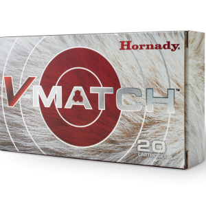 MUNITION HORNADY V-MATCH 6.5 CREEDMOOR 100 GR ELD-VT (20) | Waffen Glauser AG