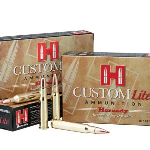MUNITION HORNADY CUSTOM LITE 30-06 SPRG 125 GR SST (20) | Waffen Glauser AG