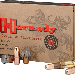 MUNITION HORNADY DANGEROUS GAME 416 RIGBY 400 GR DGX BONDED (20) | Waffen Glauser AG