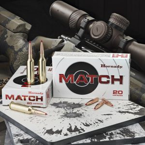 MUNITION HORNADY MATCH 223 REM 75 GR BTHP MATCH (20) | Waffen Glauser AG