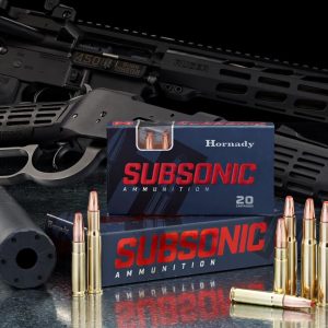 MUNITION HORNADY SUBSONIC 338 ARC 307 GR SUB-X (20) | Waffen Glauser AG