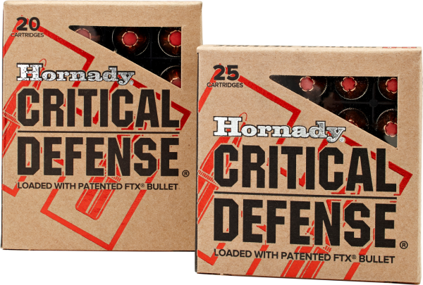 MUNITION HORNADY CRITICAL DEFENSE RIFLE 223 REM 73 GR FTX (20) | Waffen Glauser AG
