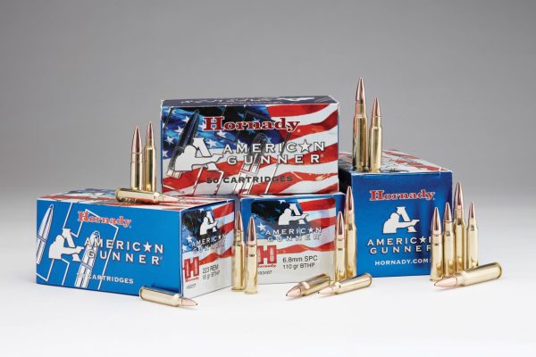 MUNITION HORNADY AMERICAN GUNNER RIFLE 223 REM 55 GR HP MATCH (50) | Waffen Glauser AG