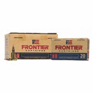 MUNITION HORNADY FRONTIER 223 REM 55 GR HOLLOW POINT MATCH (20) | Waffen Glauser AG