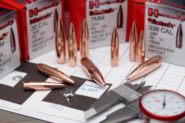 GESCHOSS HORNADY 6.5MM .264 140 GR BTHP MATCH (100) - Image 2