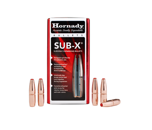 GESCHOSS HORNADY 45 CAL .458 410 GR SUB-X (45-70 GOVT) (50) | Waffen Glauser AG