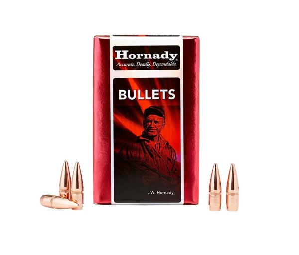 GESCHOSS HORNADY 22 CAL .224 55 GR FMJ-BT W/C (100) | Waffen Glauser AG