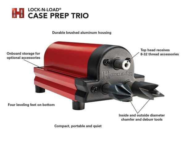 HÜLSENBEARBEITUNG HORNADY LOCK-N-LOAD CASE PREP TRIO | Waffen Glauser AG