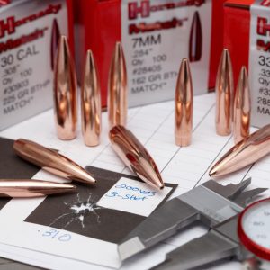 GESCHOSS HORNADY 30 CAL .308 168 GR BTHP MATCH (100) | Waffen Glauser AG