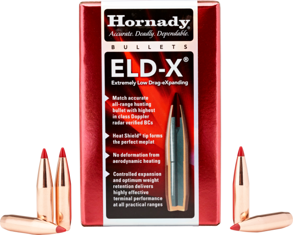 GESCHOSS HORNADY 30 CAL .308 200 GR ELD-X  (1-10") (100) | Waffen Glauser AG