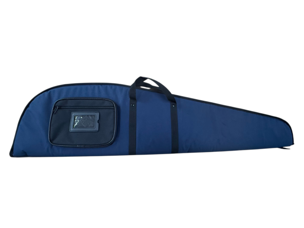 Futteral Franzen Sport blau / schwarz mit 1 grossen Seitentasche 110cm (Stgw90) | Waffen Glauser AG