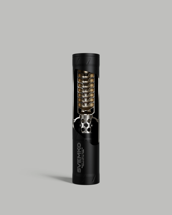 Schalldämpfer Svemko Hunter Magnum 1.0 Kaliber 8mm mit M15x1 Gewinde | Waffen Glauser AG