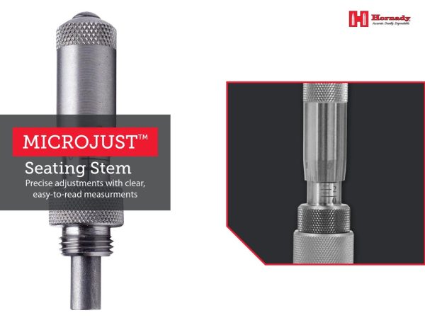 MATRIZENZUBEHÖR HORNADY MICROJUST SEATING STEM | Waffen Glauser AG