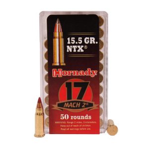 MUNTION HORNADY VARMINT EXPRESS 17 MACH 2 15.5 GR NTX (50) | Waffen Glauser AG