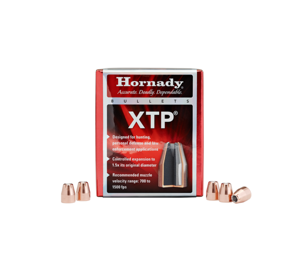 GESCHOSS HORNADY 38 CAL .357 158 GR FP XTP (100) | Waffen Glauser AG