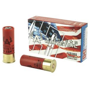 MUNITION HORNADY AMERICAN WHITETAIL 12/70 RIFLED SLUG 1 OZ (5) | Waffen Glauser AG