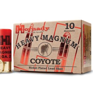 MUNITION HORNADY HEAVY MAGNUM COYOTE SHOTSHELL 12/76 BB NICKEL 3" (10) | Waffen Glauser AG