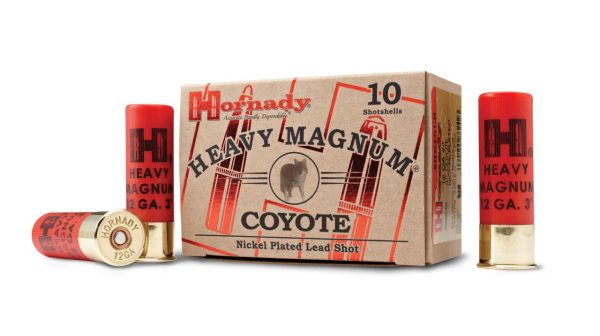 MUNITION HORNADY HEAVY MAGNUM COYOTE SHOTSHELL 12/76 BB NICKEL 3" (10) | Waffen Glauser AG