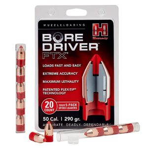 VORDERLADER HORNADY 50 CAL 340 GR BORE DRIVER ELD-X (12) | Waffen Glauser AG