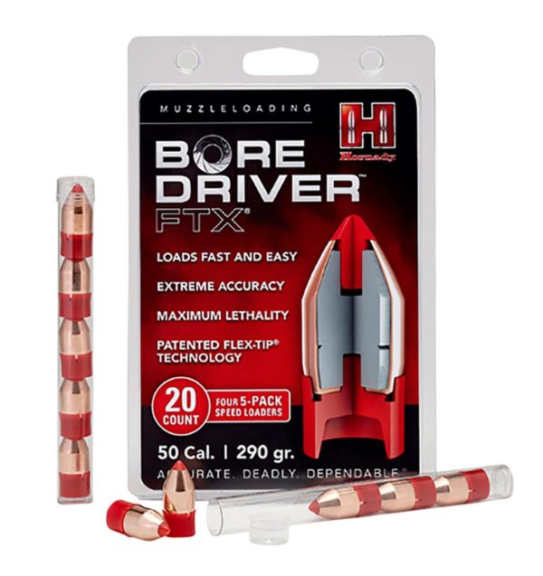VORDERLADER HORNADY 50 CAL 340 GR BORE DRIVER ELD-X (12) | Waffen Glauser AG