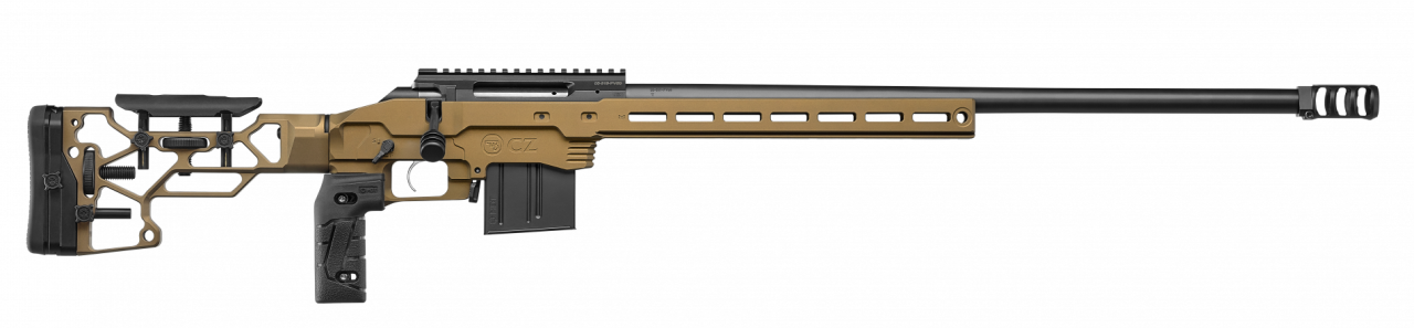 Präzisionsgewehr CZ 600 MDT Deep Bronze 6mm CM