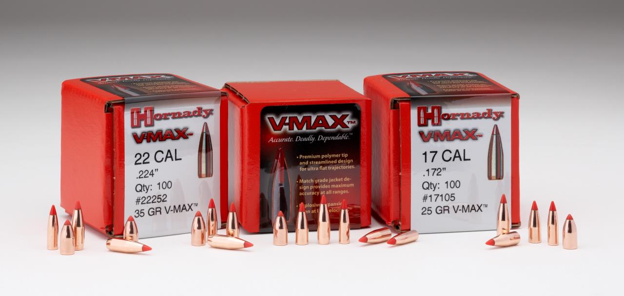GESCHOSS HORNADY 17 CAL .172 25 GR V-MAX (100) | Waffen Glauser AG