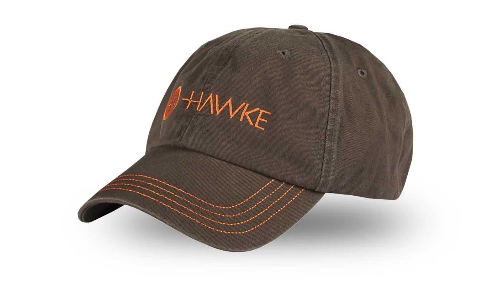 Hawke Kappe Distressed Cap Grey/Orange
