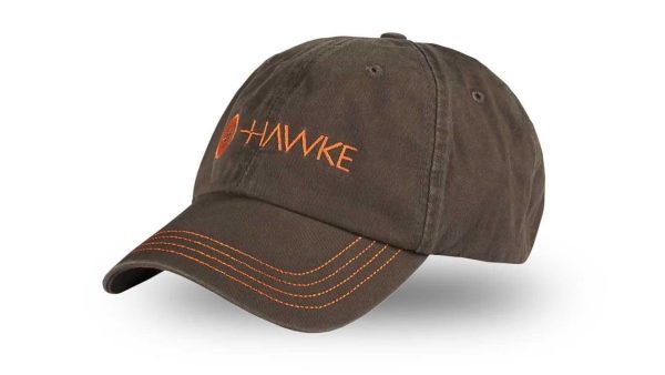 Hawke Kappe Distressed Cap Grey/Orange