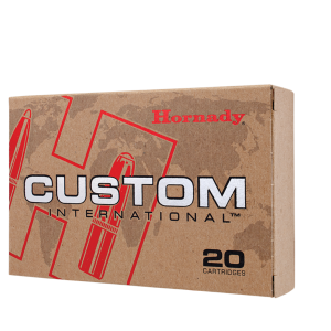 MUNITION HORNADY CUSTOM INTERNATIONAL 6.5 CREEDMOOR 140 GR INTERLOCK (20) | Waffen Glauser AG