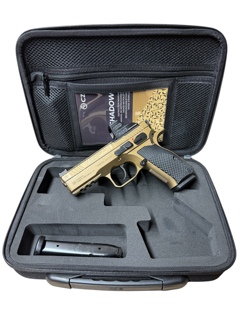 Pistole CZ Shadow 2 Compact OR Bronze HE508T-RD-X2 Combo