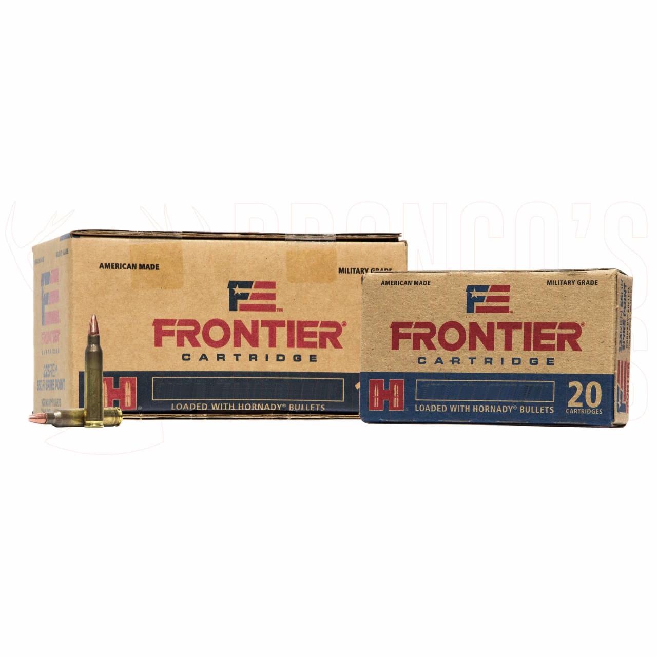 MUNITION HORNADY FRONTIER 300 BLACKOUT 125 GR FMJ (50) | Waffen Glauser AG