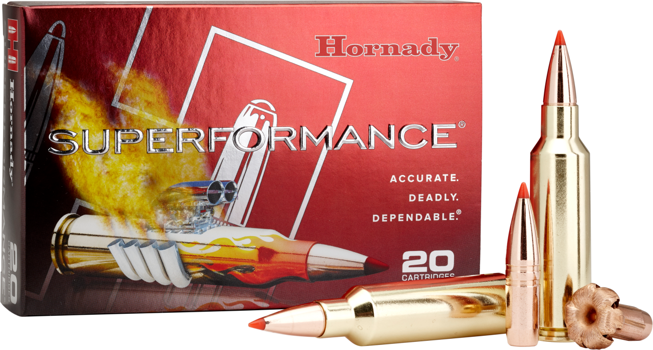 MUNITION HORNADY SUPERFORMANCE 223 REM 50 GR CX (20) | Waffen Glauser AG