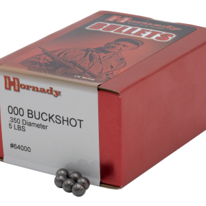 GESCHOSS HORNADY 000 BUCKSHOT .350 DIAMETER (5 lbs.) | Waffen Glauser AG