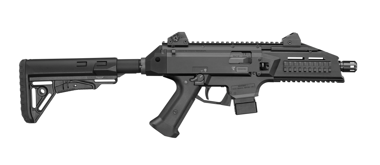 Halbautomat CZ Scorpion EVO 3 S1 AR Stock 9mm Para schwarz - ohne Magazin | Waffen Glauser AG