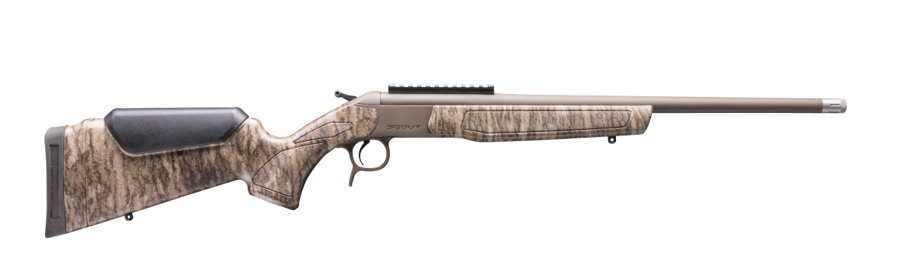 Kipplaufflinte CVA SCOUT SPUR Mossy Oak .410/76 LL 56cm / 22" | Waffen Glauser AG