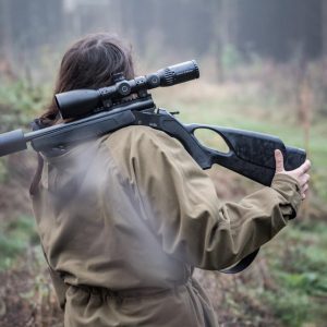 Kipplaufbüchse CVA SCOUT TD Thumbhole Black 8x57 JRS LL 51cm / 20" | Waffen Glauser AG